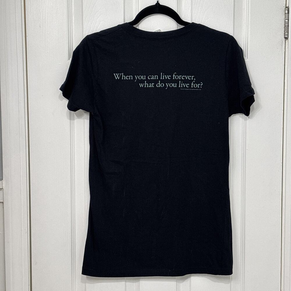 Twilight Movie Tee Double Sided Shirt Y2K Vampire Juniors XL Slim Fit Summit Ent - Picture 6 of 9